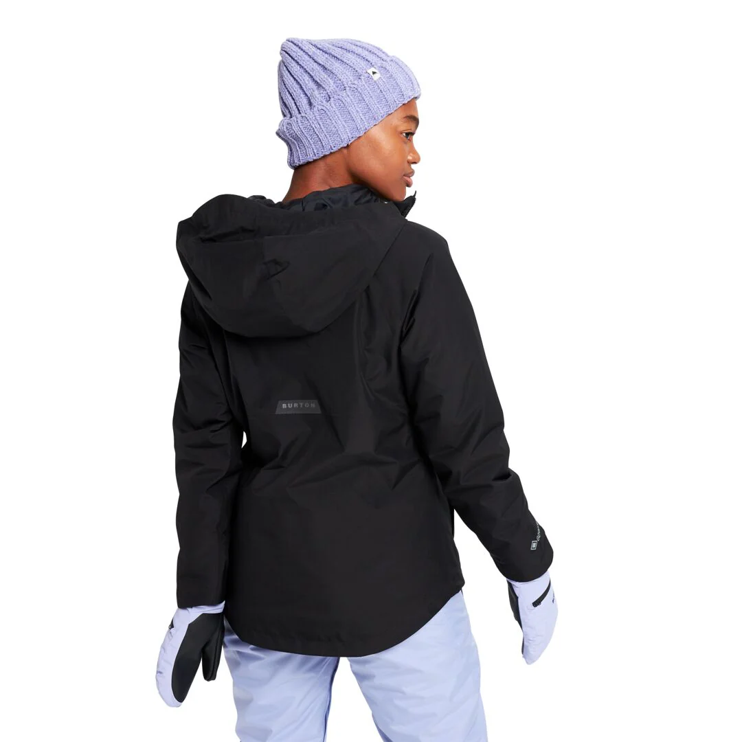 Burton Women's Powline 2L Gore-Tex Insulated Jacket 2024 True Black - Image 5