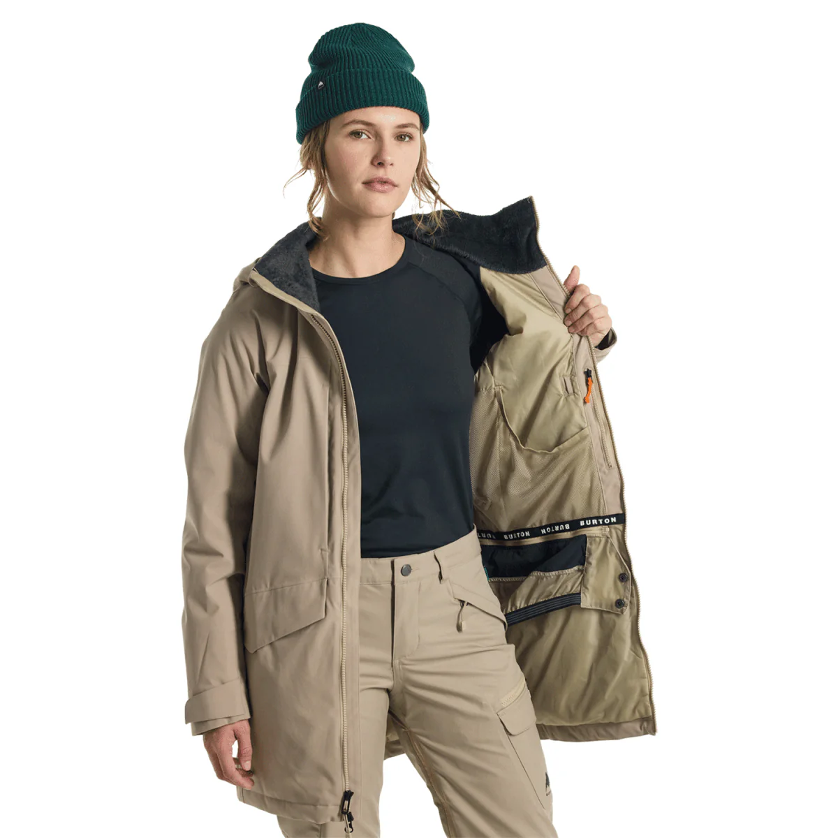 Burton Women's Prowess Jacket 2.0 2025 Summit Taupe - Image 2