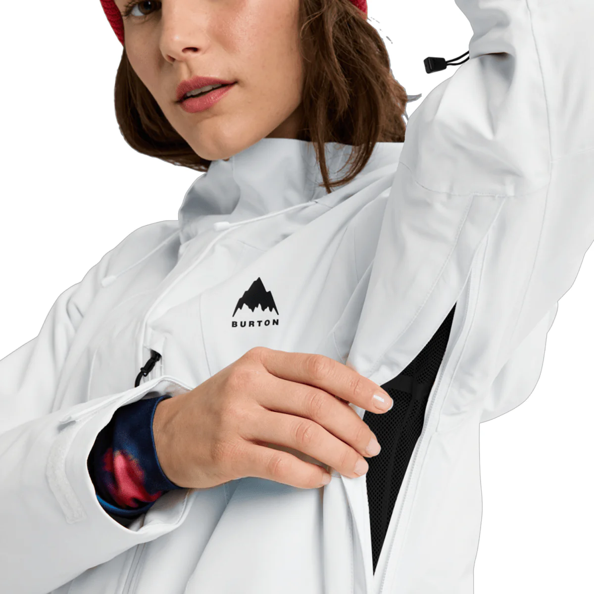 Burton Women's Reserve 2L Insulated Stretch Slim Jacket 2026 Stout White - Image 5