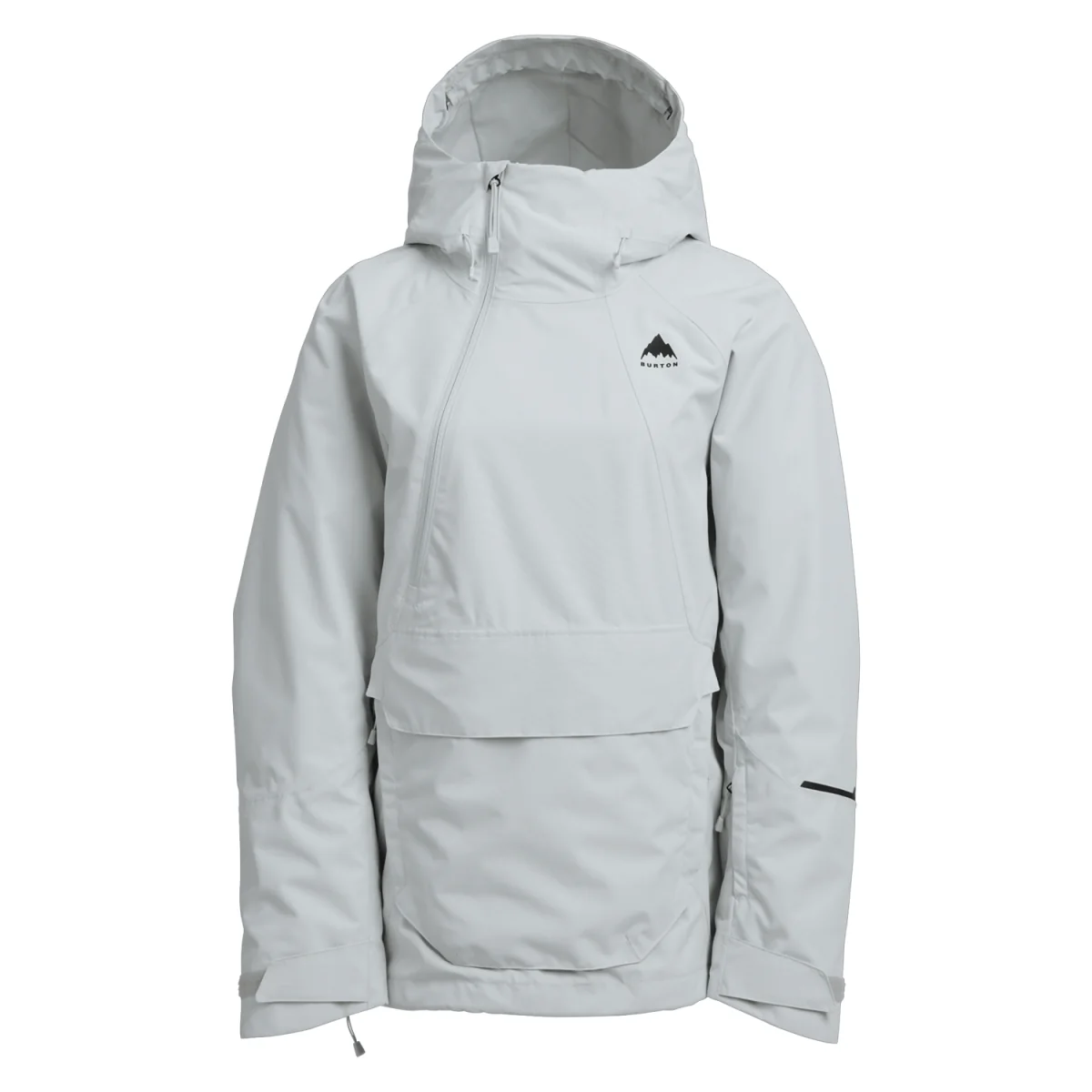 Burton Women's Reserve 2L Relaxed Anorak 2026 Gray Cloud - Image 6
