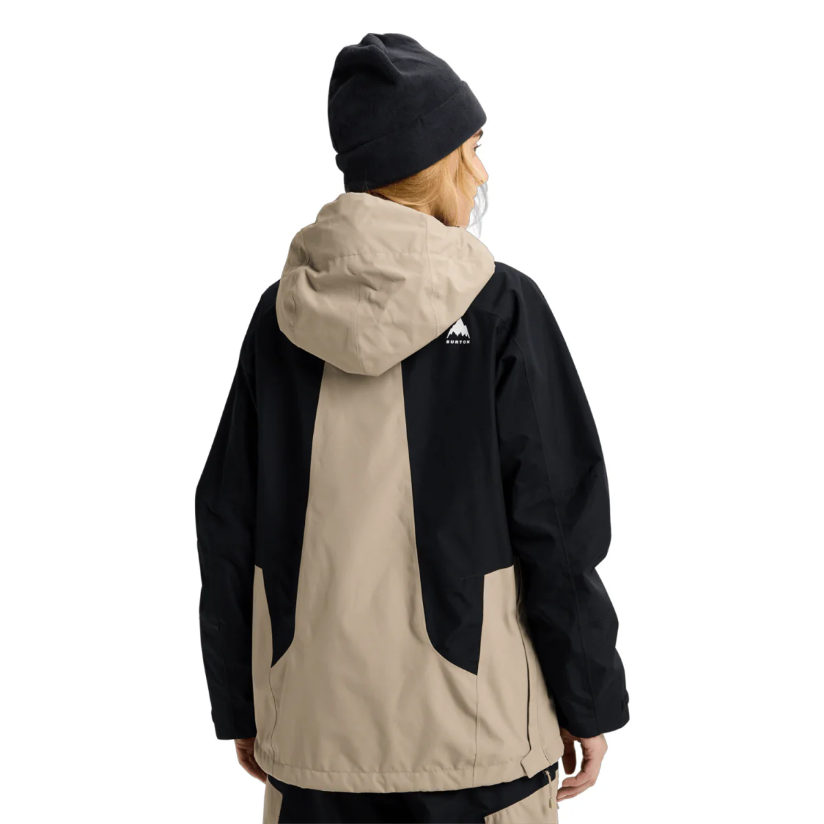 Burton Women's Reserve 2L Relaxed Anorak 2026 Summit Taupe/True Black - Image 3