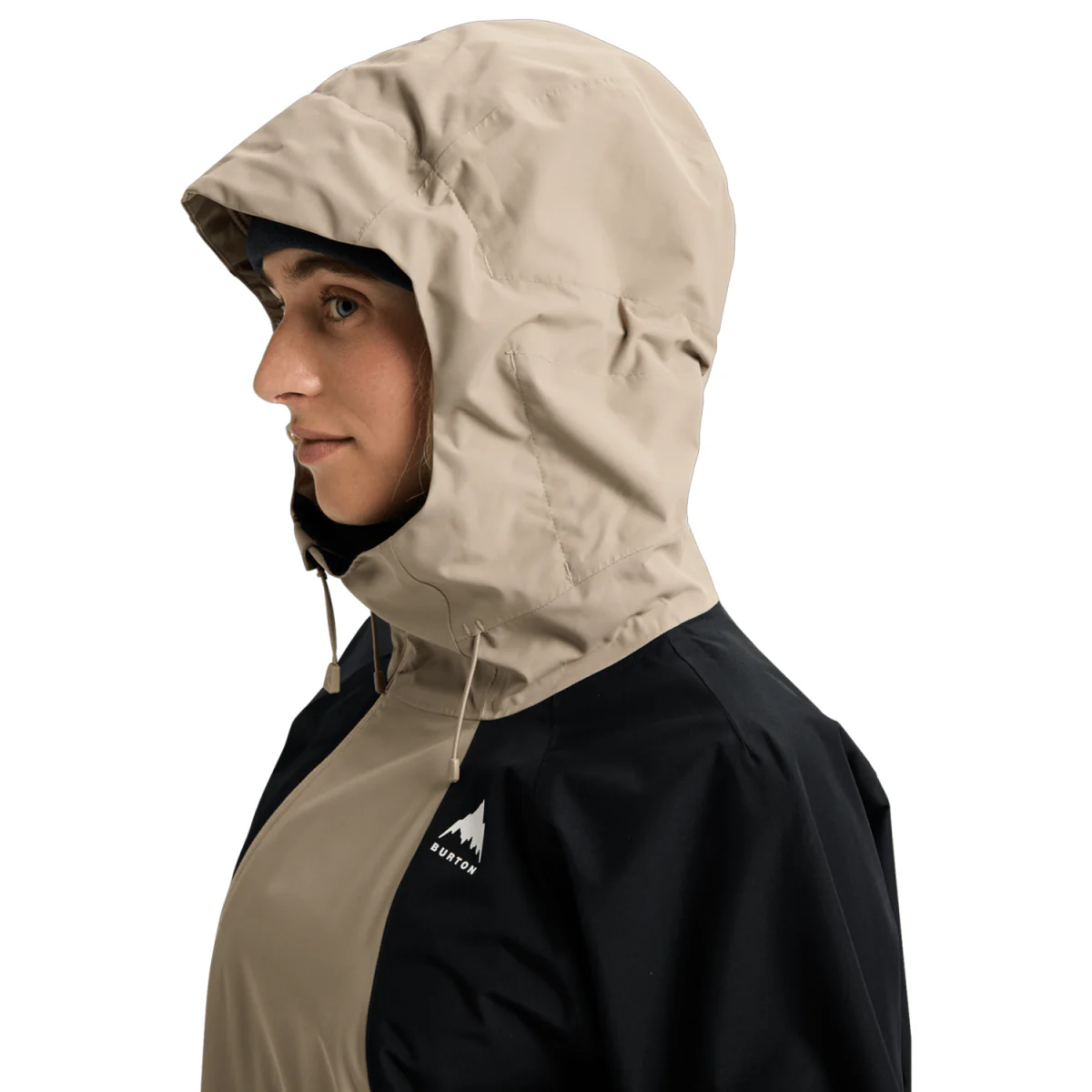 Burton Women's Reserve 2L Relaxed Anorak 2026 Summit Taupe/True Black - Image 5