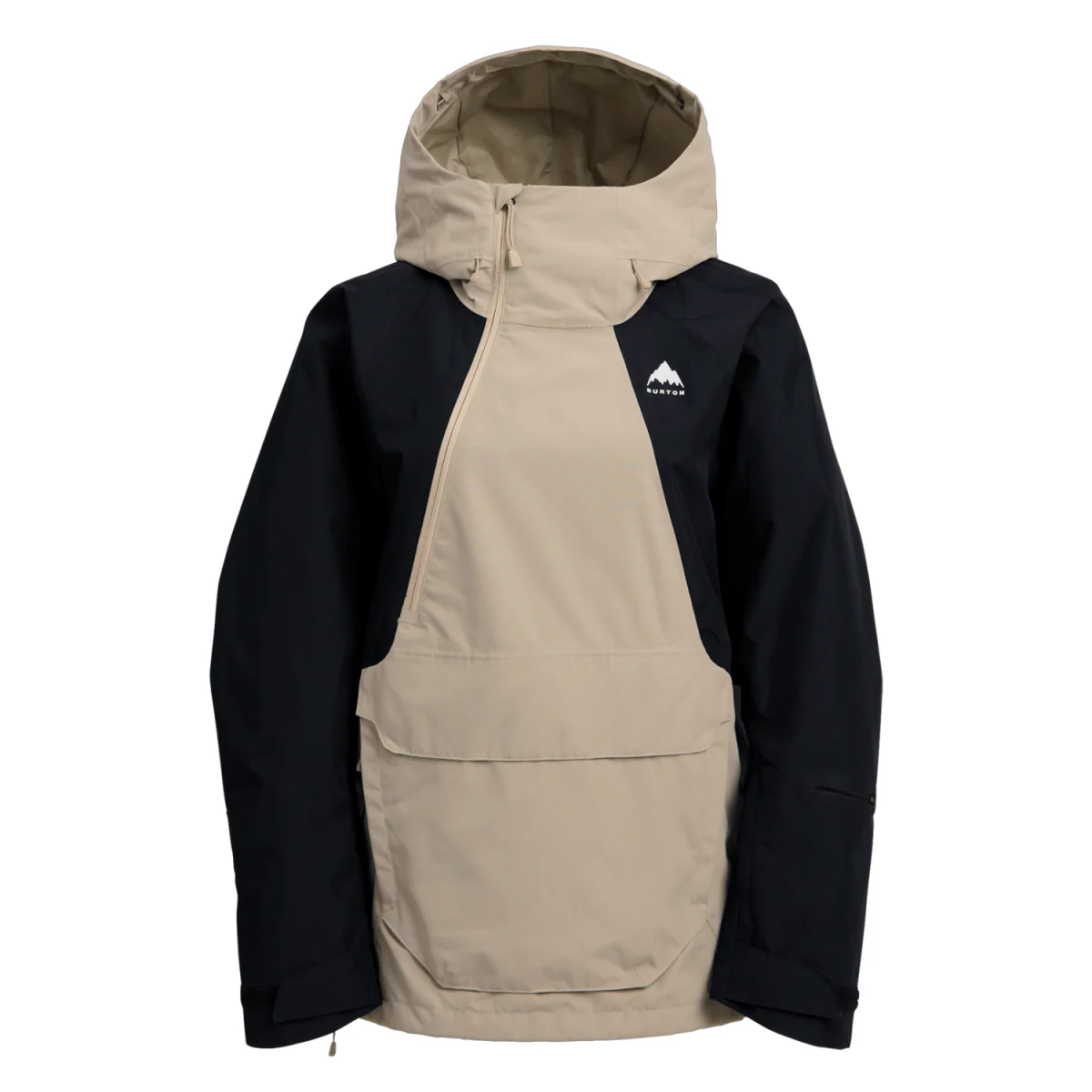 Burton Women's Reserve 2L Relaxed Anorak 2026 Summit Taupe/True Black - Image 6