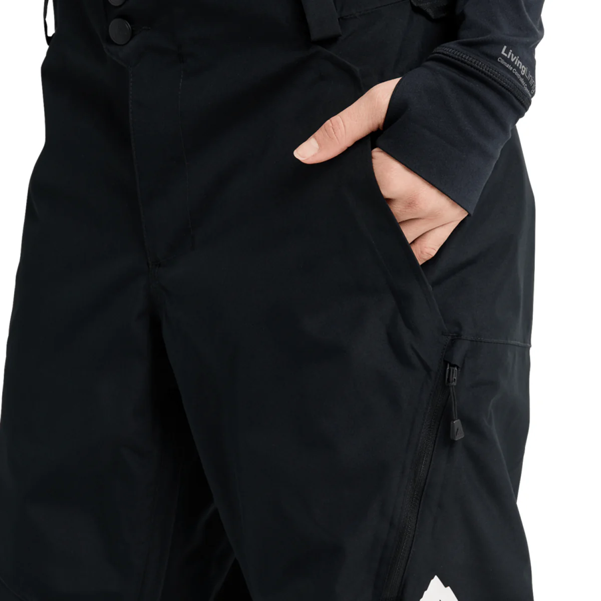 Burton Women's Reserve 2L Relaxed Pant 2027 True Black - Image 3
