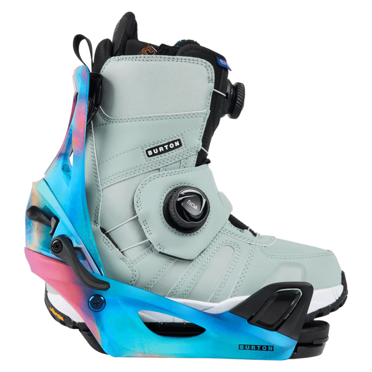 Burton Women's Step On Escapade Re:Flex Snowboard Bindings 2025 Hydro/Multi - Image 6