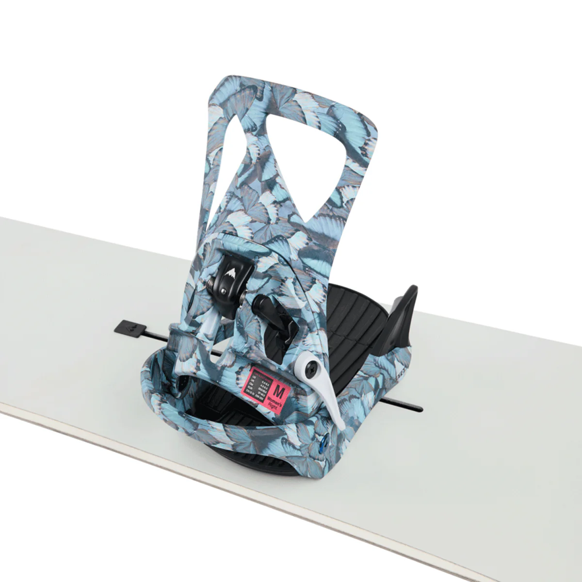 Burton Women's Step On Re:Flex Snowboard Bindings 2025 Blue Butterflies - Image 5