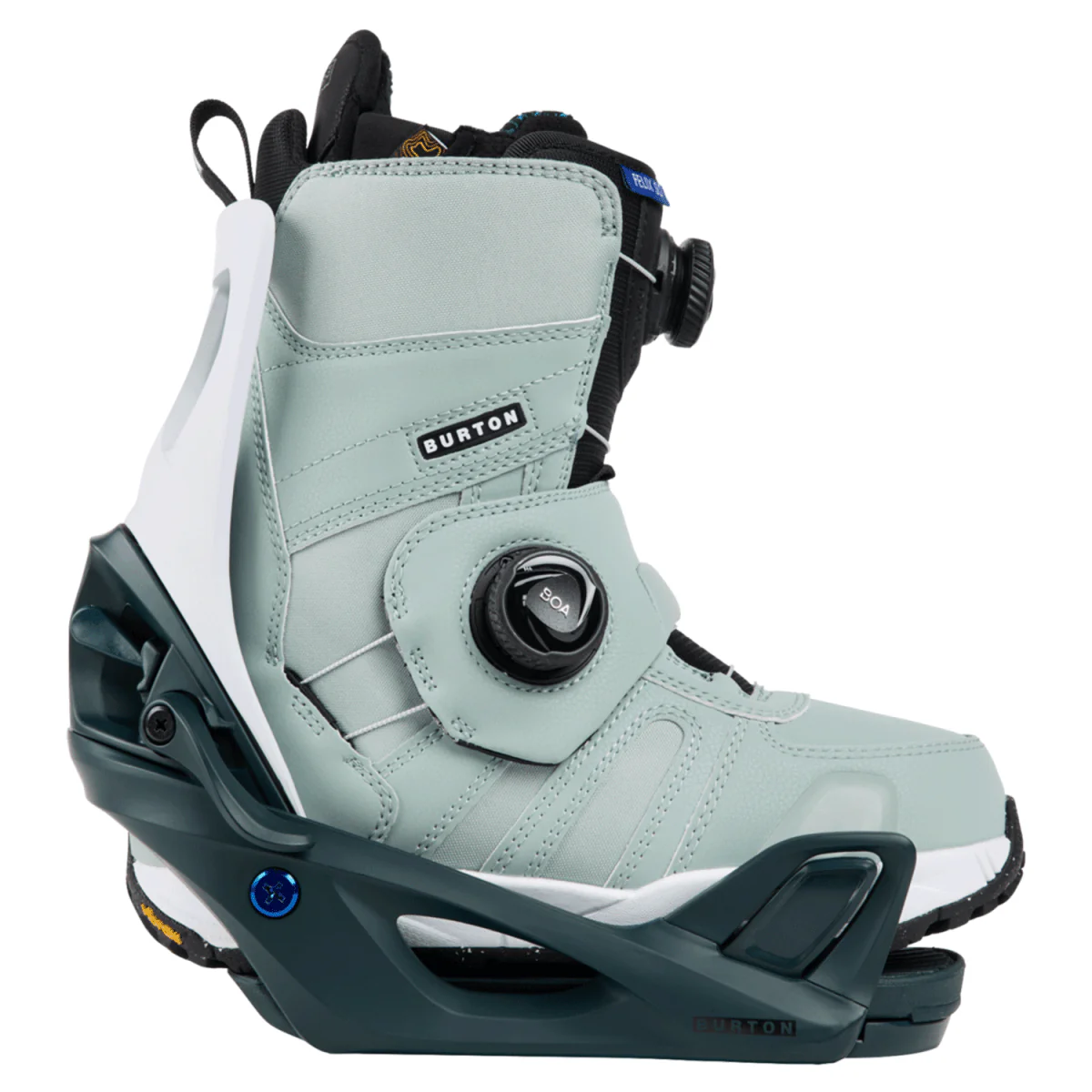 Burton Women's Step On Re:Flex Snowboard Bindings 2025 Deep Emerald/White - Image 6
