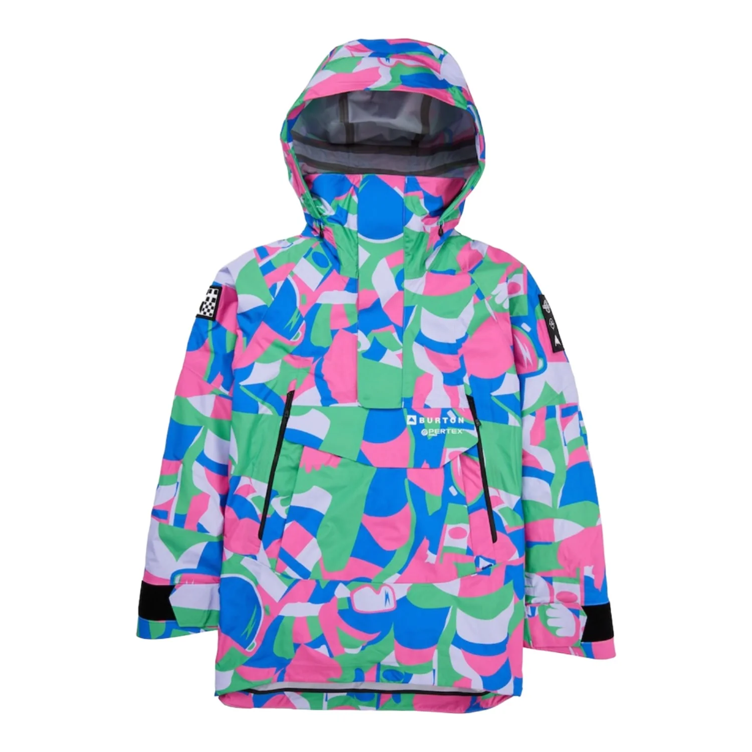Burton Men's Daybeacon 3L Anorak 2024 Multi Cosmoblock - Image 3