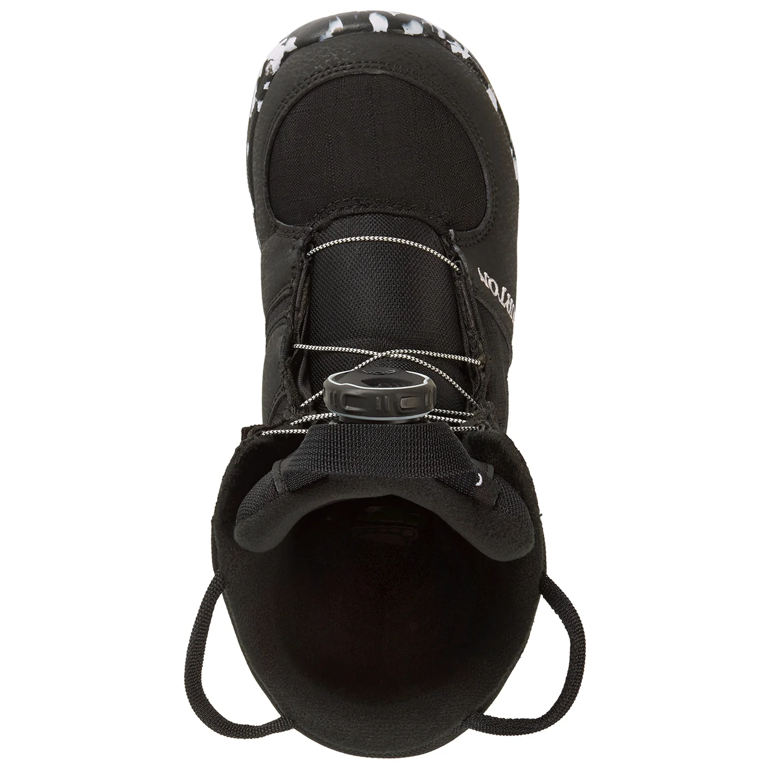 Burton Youth Grom BOA Snowboard Boots 2024 Black - Image 3