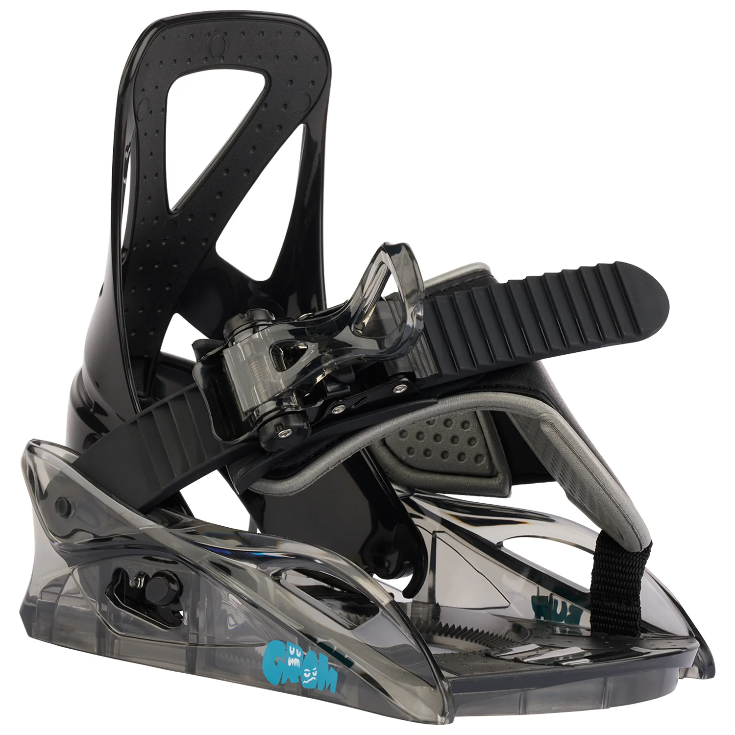 Burton Youth Mini Grom Snowboard Bindings 2024 Black - Image 2