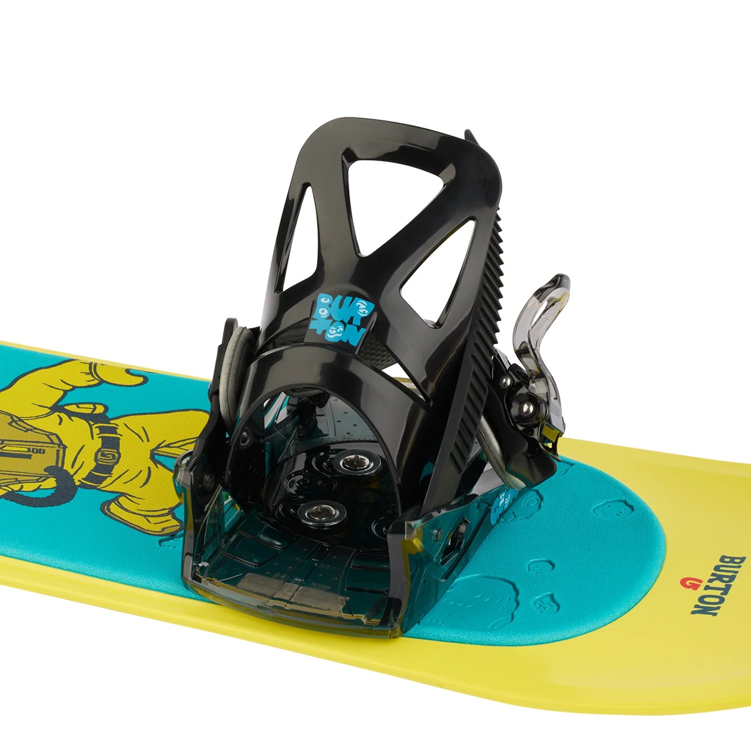 Burton Youth Mini Grom Snowboard Bindings 2024 Black - Image 3