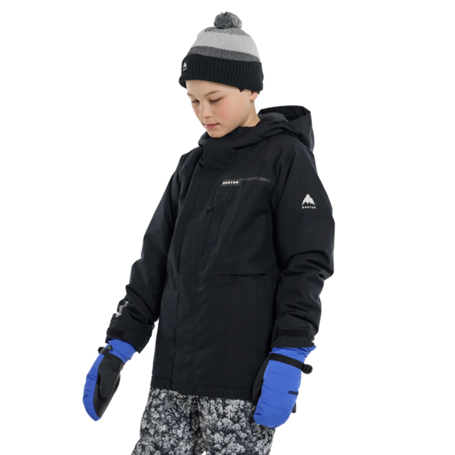 Burton Youth Powline 2L Gore-Tex Jacket 2024 True Black - Image 3