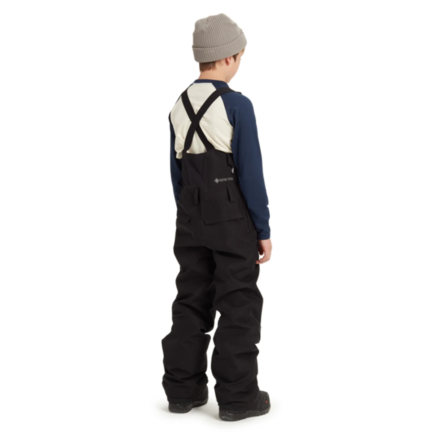 Burton Youth Stark 2L Gore-Tex Bib Pant 2024 True Black - Image 2