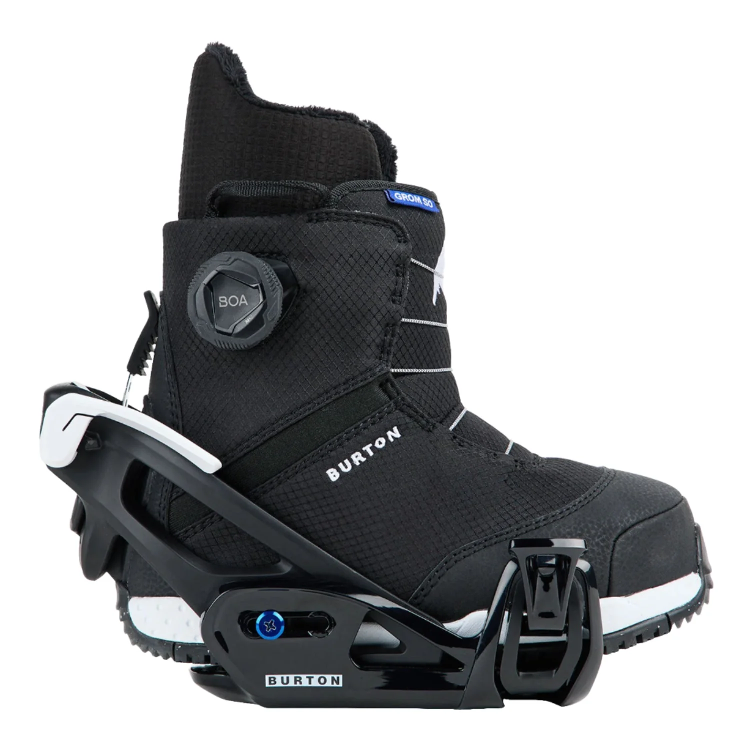 Burton Youth Step On Grom Snowboard Bindings 2024 Black - Image 5