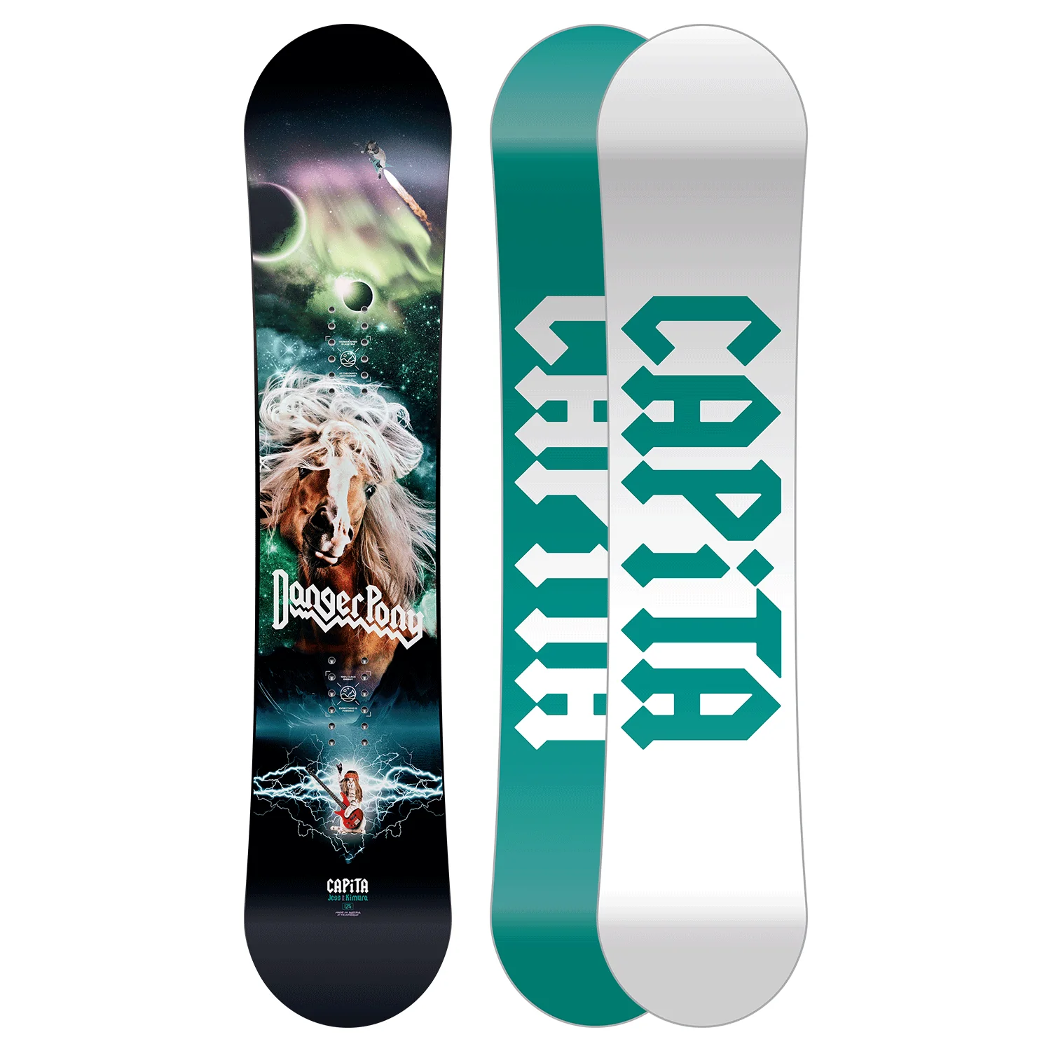 Capita Kids Jess Kimura Mini Snowboard 2024 - Image 4