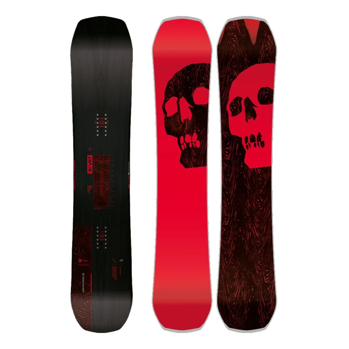 Capita Men's Black Snowboard Of Death 2025 - Image 2