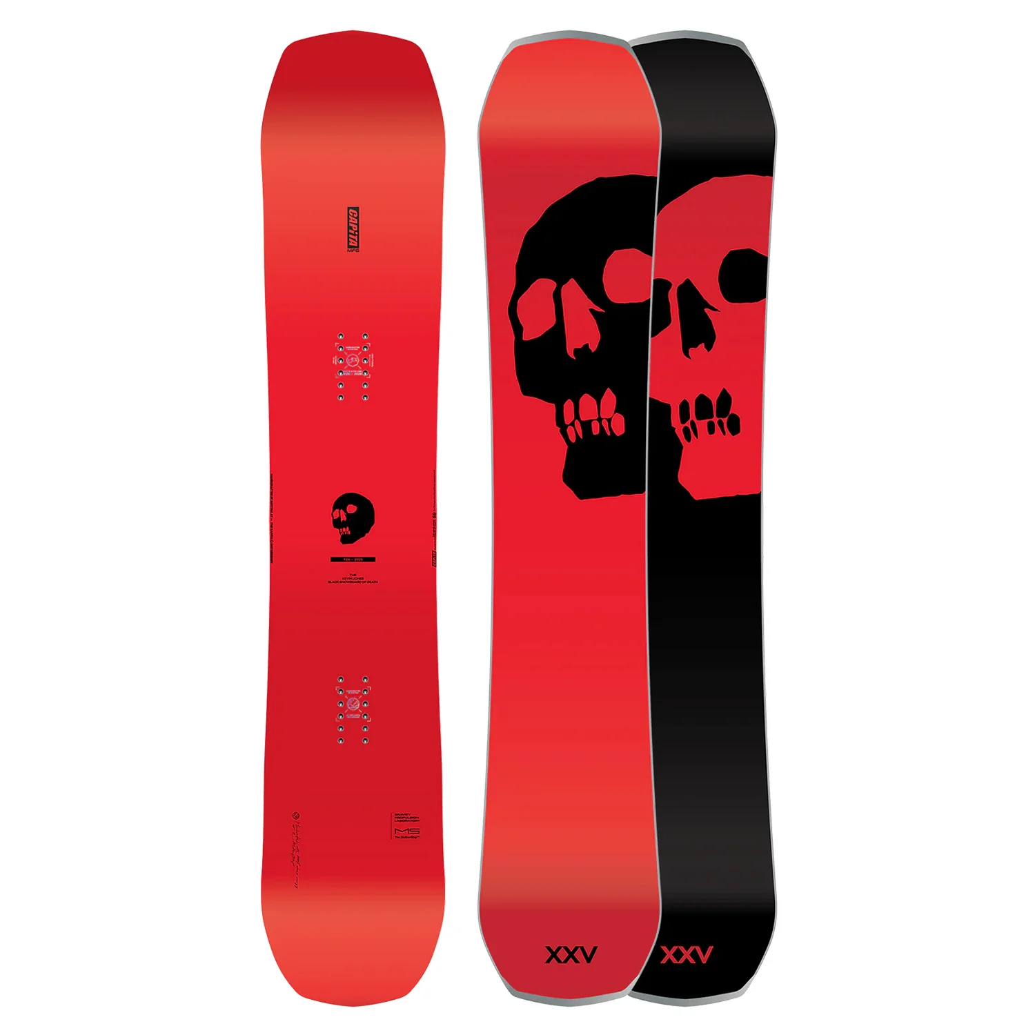Capita Men's Black Snowboard Of Death Snowboard 2026 - Image 2