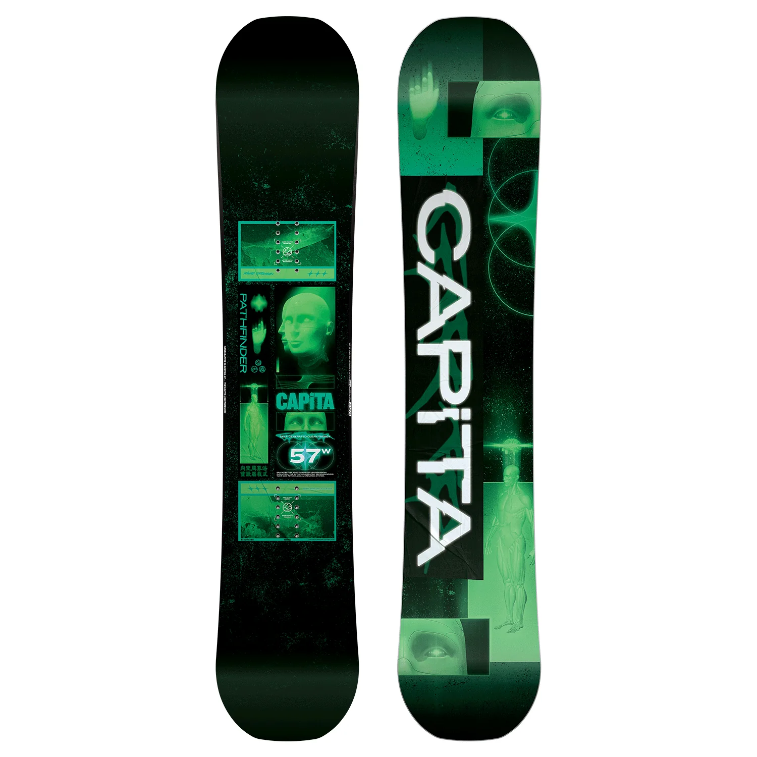 Capita Men's Pathfinder Reverse Camber Snowboard 2024 - Image 2