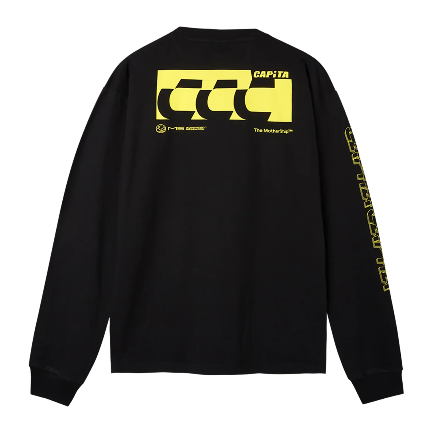 Capita Mothership Long Sleeve T-Shirt Black - Image 2