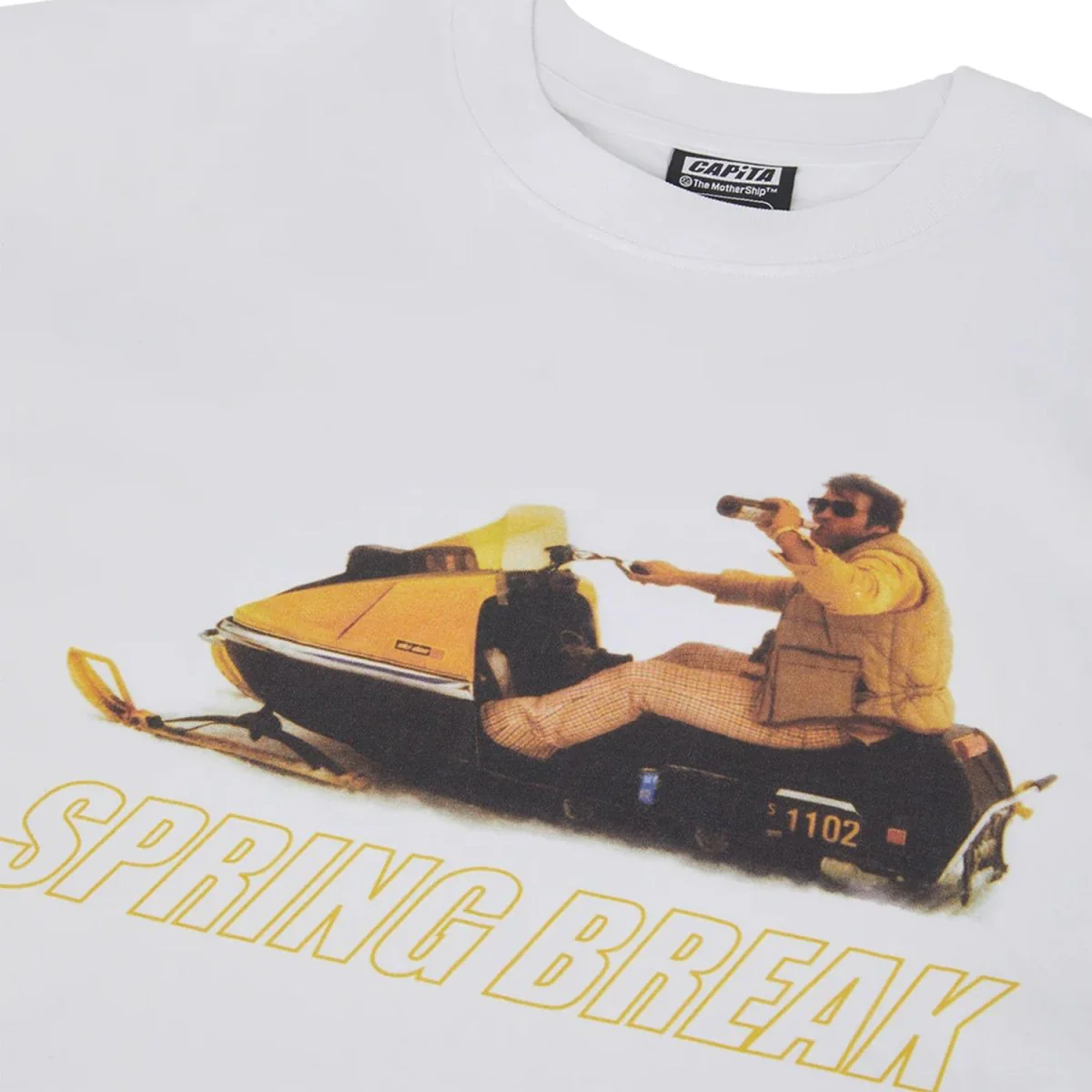 Capita Skidoo T Shirt White - Image 2