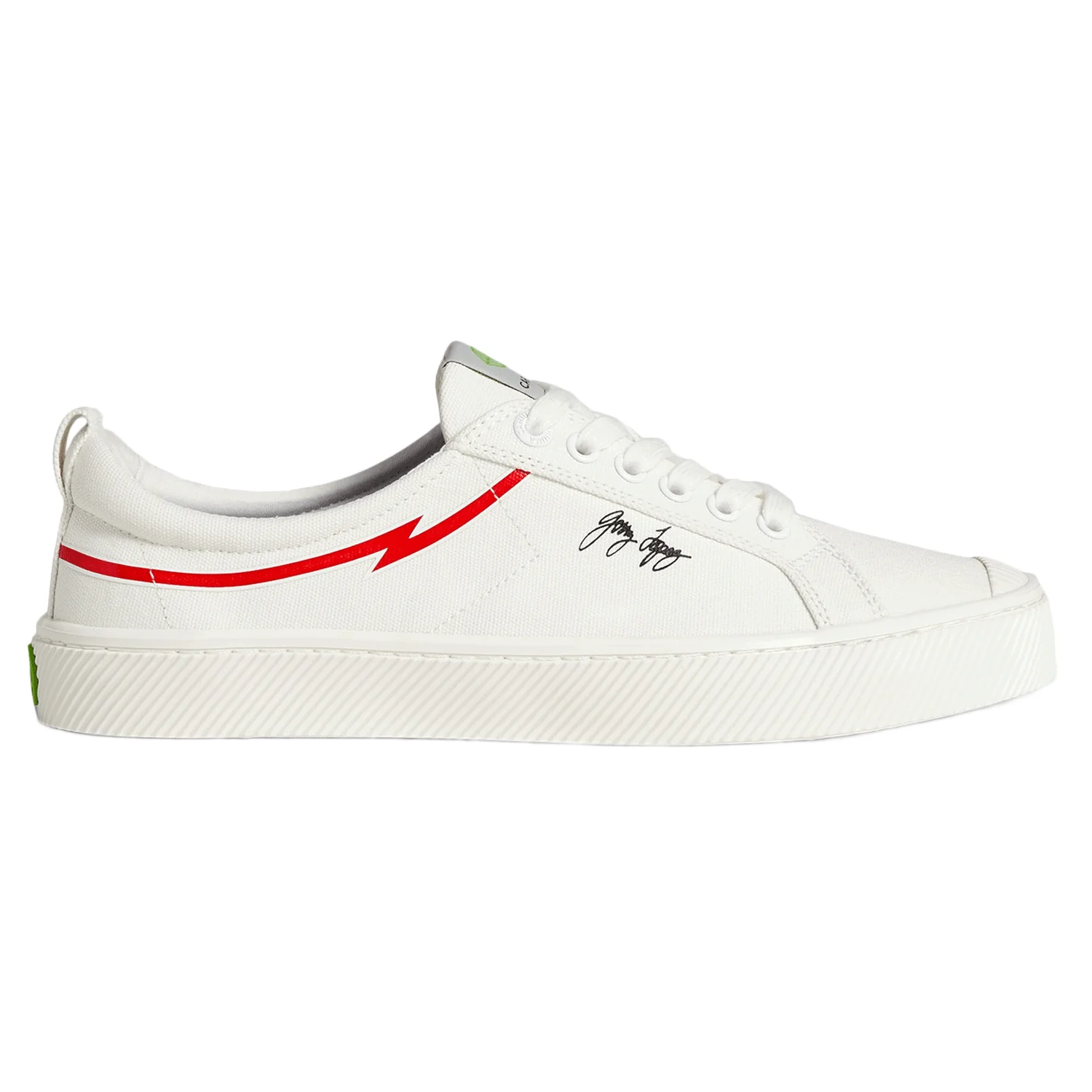 Cariuma Oca Low Gerry Lopez Shoe Off-White Canvas - Image 3