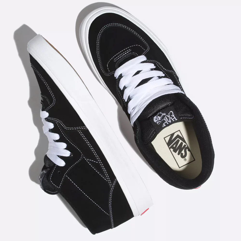 Vans Half Cab Shoe Black - Image 4