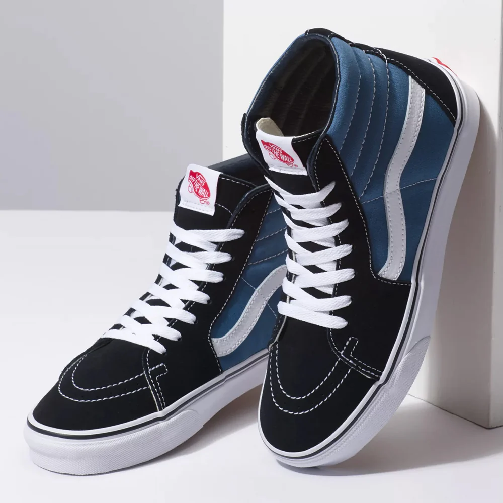 Vans Sk8-Hi Shoe Navy - Image 3