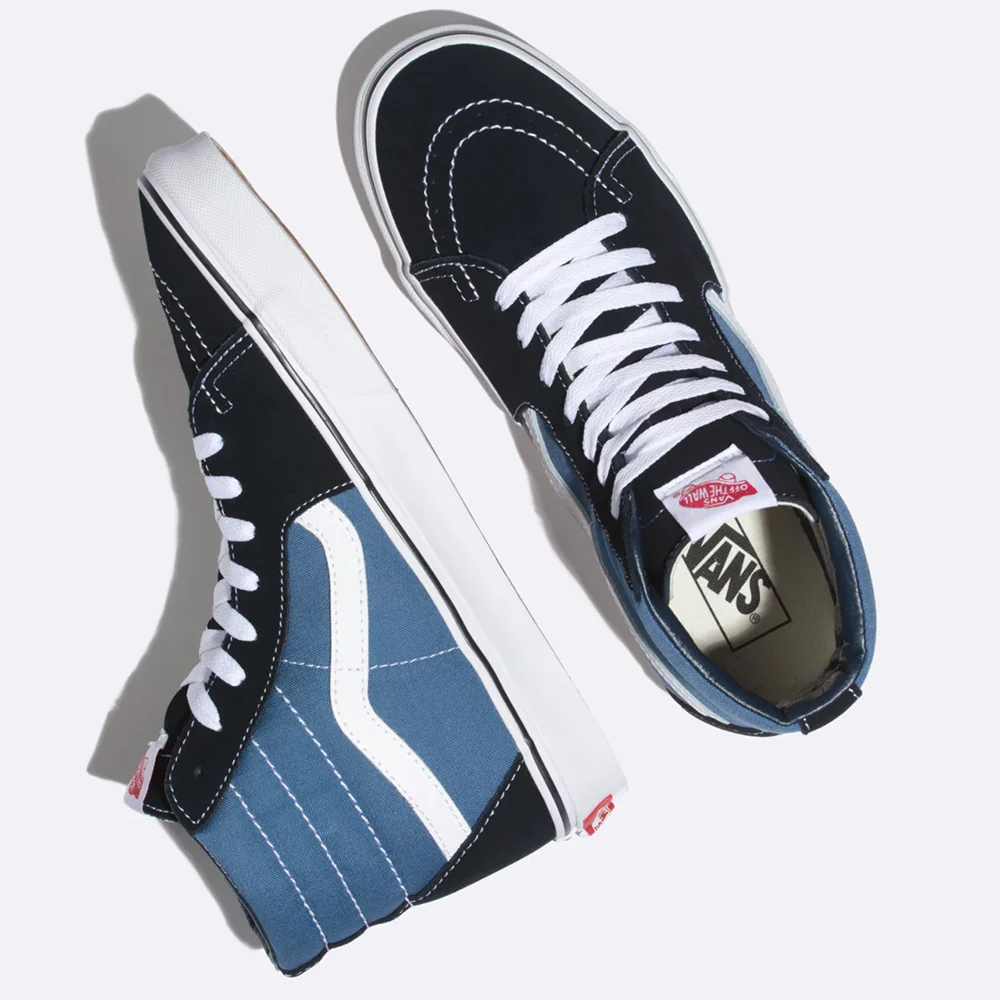 Vans Sk8-Hi Shoe Navy - Image 4