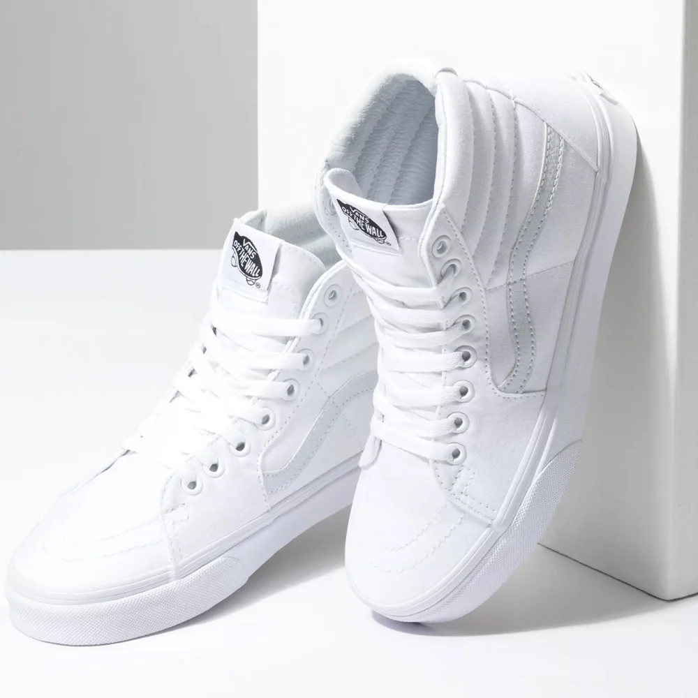 Vans Sk8-Hi Shoe True White - Image 3