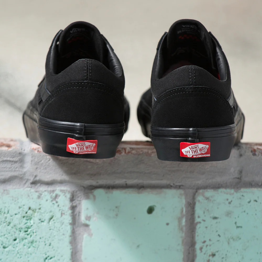 Vans Skate Old Skool Shoe Black/Black - Image 6