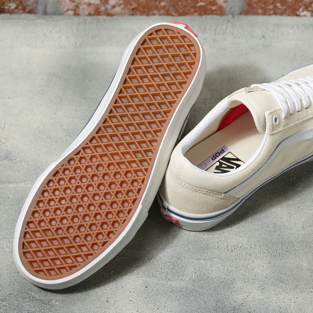 Vans Skate Old Skool Shoe Off White - Image 6