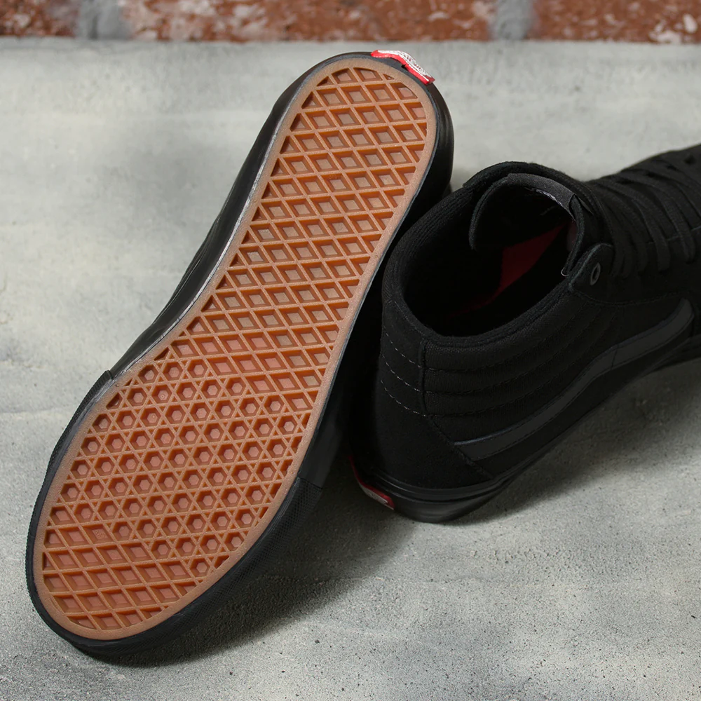 Vans Skate Sk8-Hi Shoe Black/Black - Image 5