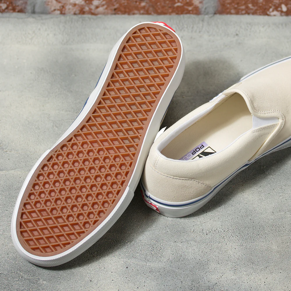 Vans Skate Slip-On Shoe Off White - Image 5