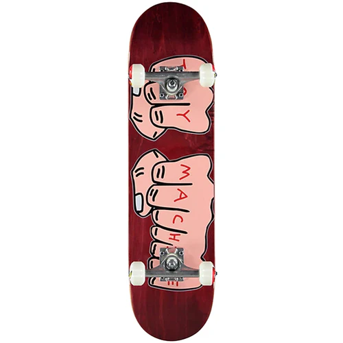 Toy Machine Fists Woodgrain Skate Complete 7.75 - Image 3