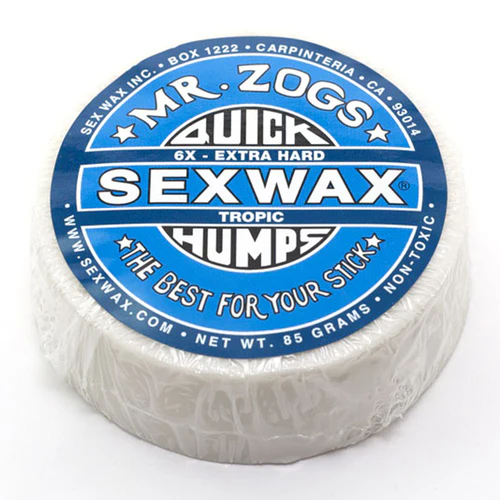 Zogs Sex Wax 6x Blue Label Tropic Surf Wax - Image 2