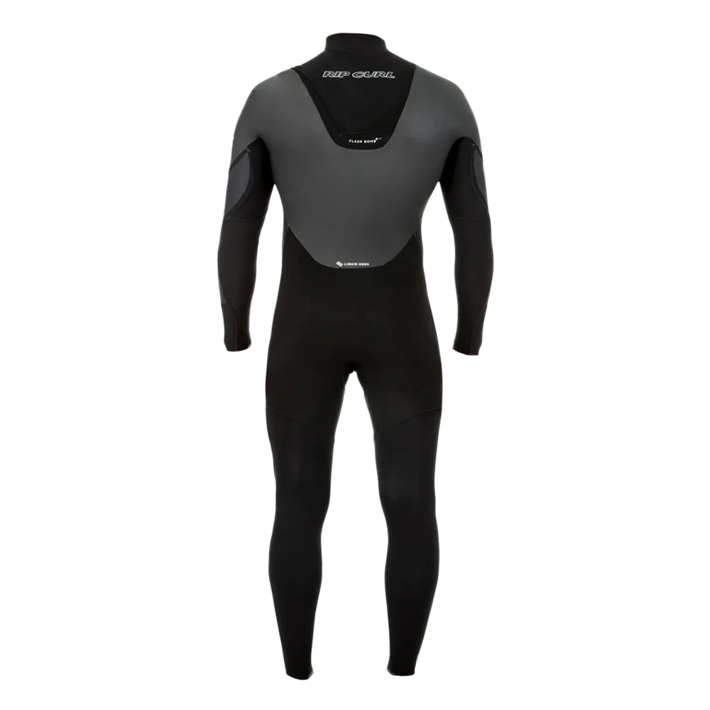 Rip Curl Men's Flashbomb Heatseeker 4/3mm Zip Free Wetsuit - Image 2