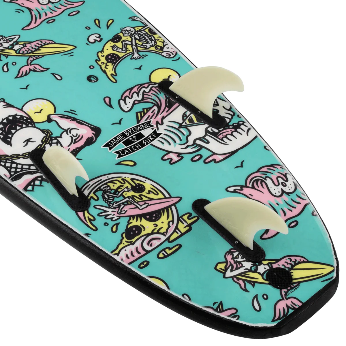 Catch Surf Odysea Log Surfboard Jamie Browne Black 7'0" - Image 2