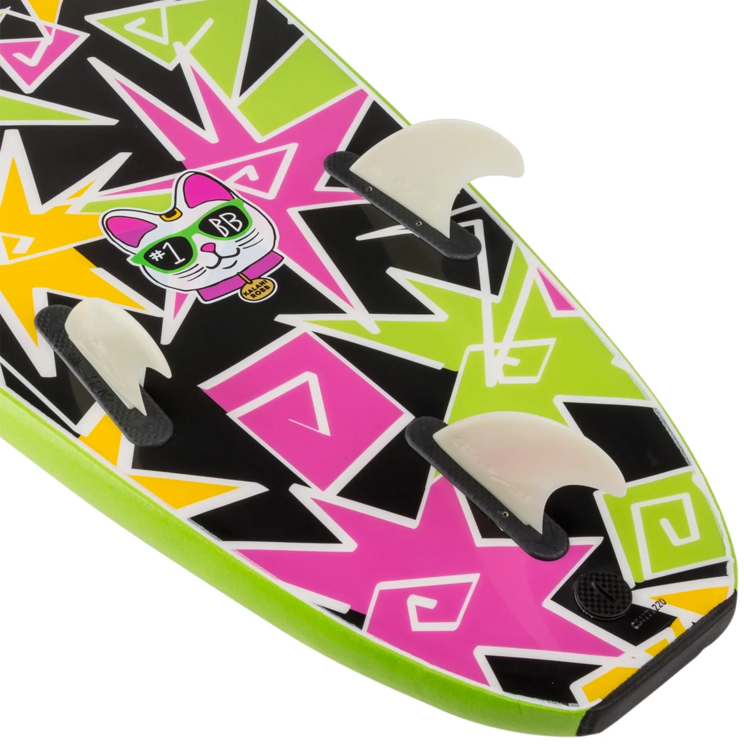 Catch Surf Odysea Log Surfboard Kalani Robb Lime Green 7'0" - Image 2
