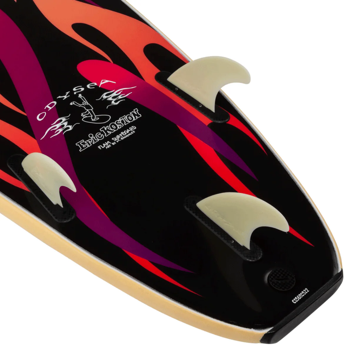 Catch Surf Odysea Log Surfboard Koston X Gonz Vanilla 8'0" - Image 2