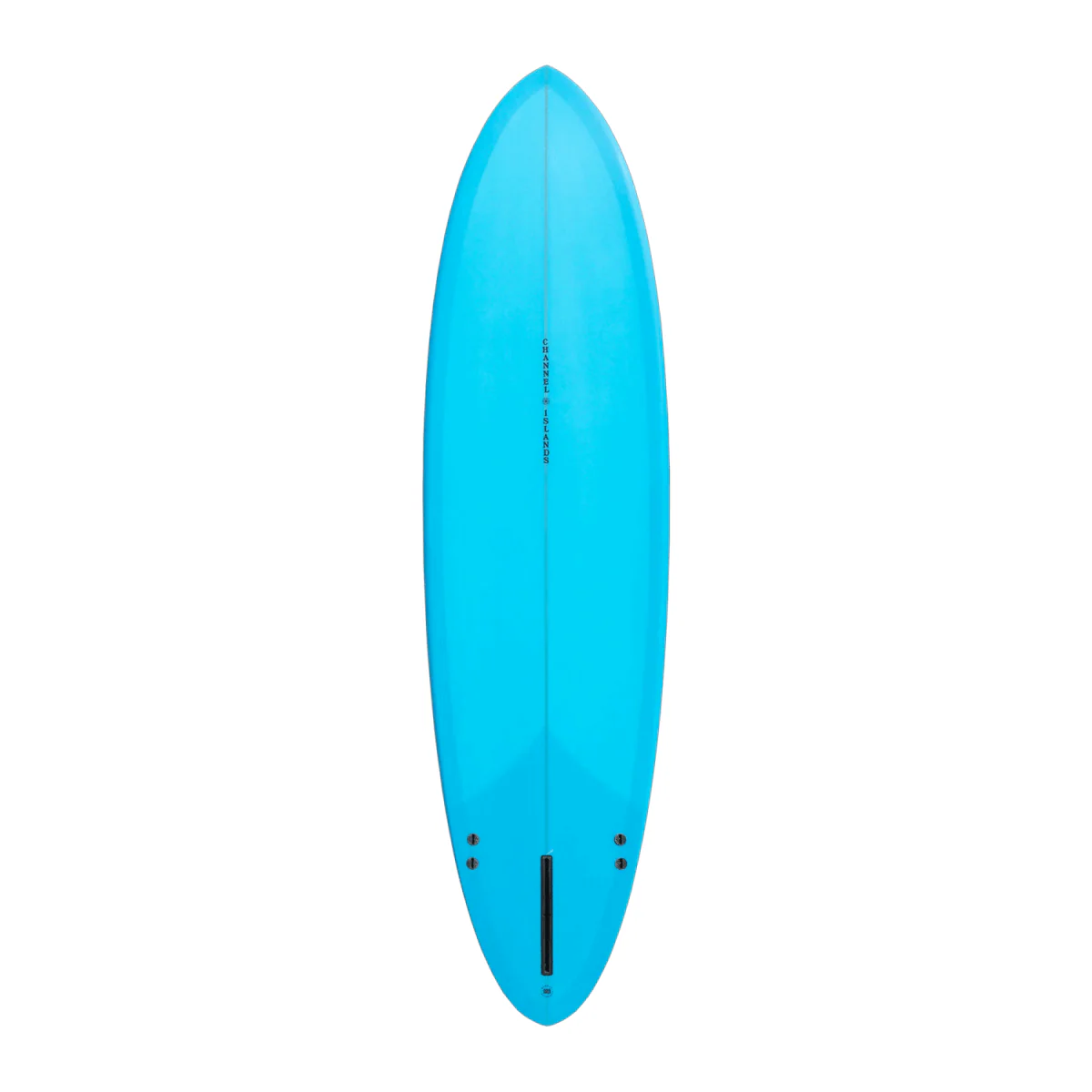 Channel Islands Mid Surfboard PU 6'6" Blue Tint Futures - Image 2