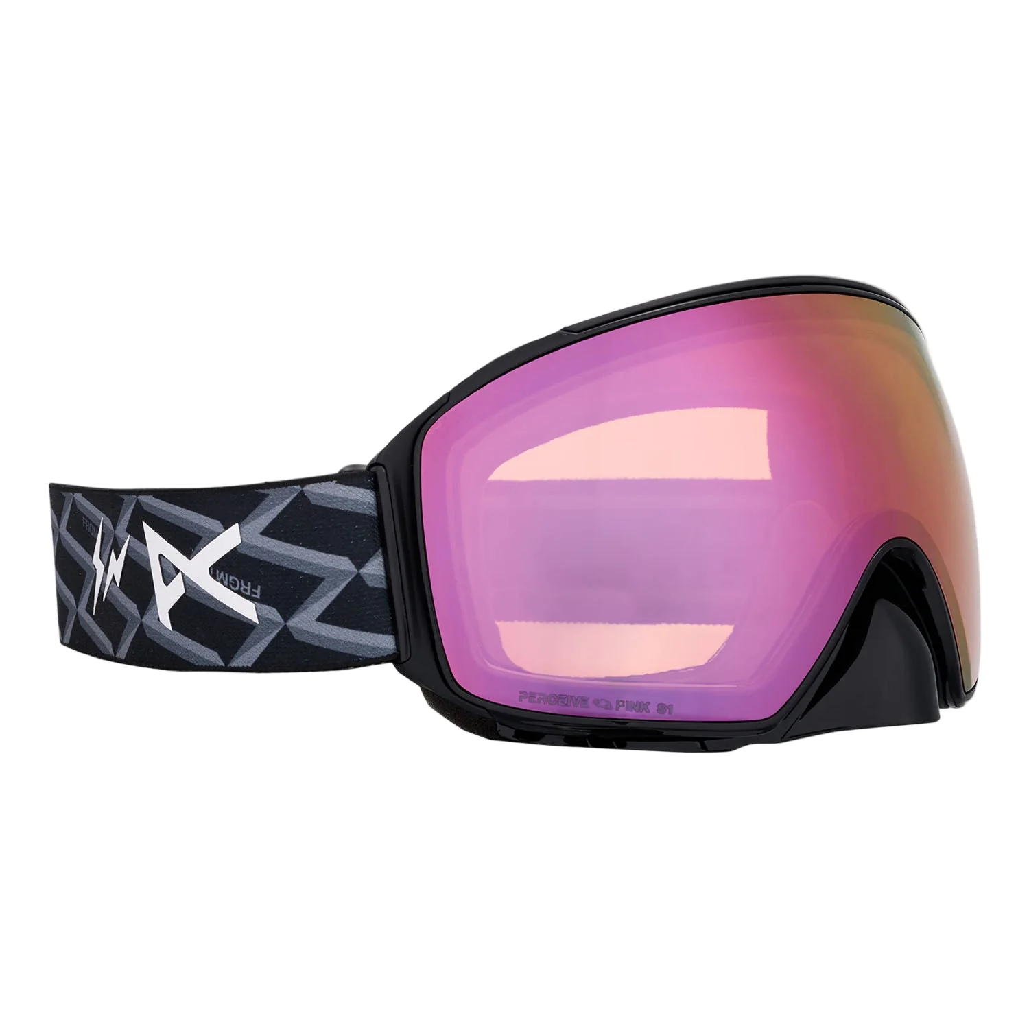 Anon M4 Cylindrical Fragment Low Bridge Fit Goggles Fragment/Perceive Cloudy Pink + Perceive Cloudy Pink - Image 2