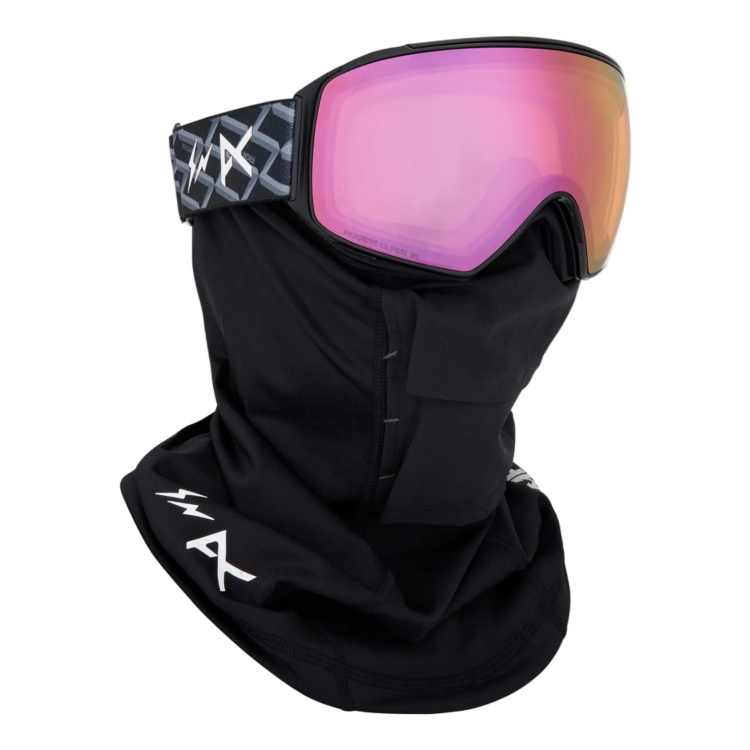 Anon M4 Cylindrical Fragment Low Bridge Fit Goggles Fragment/Perceive Cloudy Pink + Perceive Cloudy Pink - Image 3