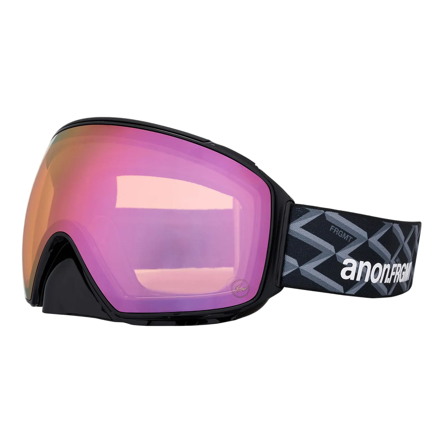 Anon M4 Cylindrical Fragment Low Bridge Fit Goggles Fragment/Perceive Cloudy Pink + Perceive Cloudy Pink - Image 4