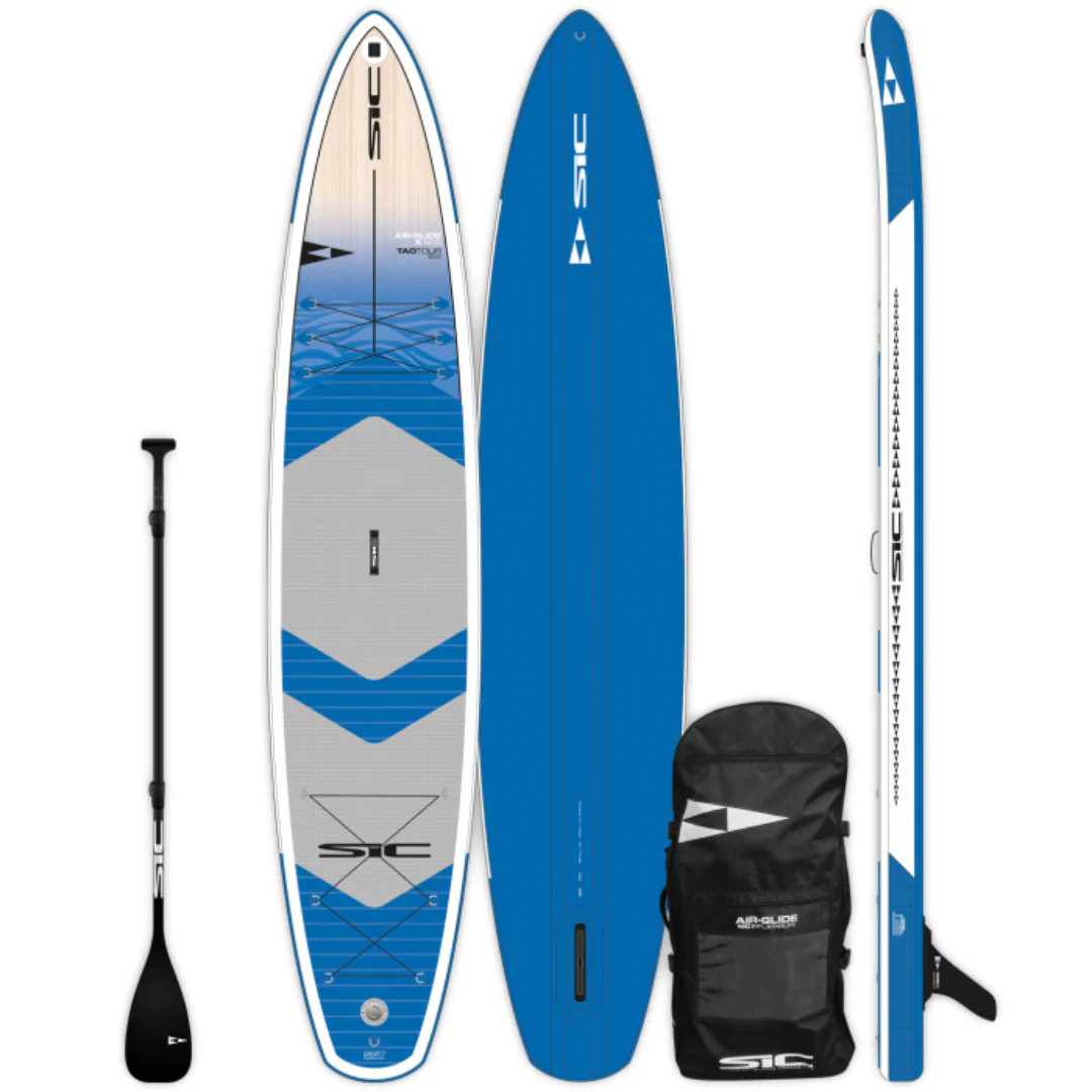 SIC Maui Tao Air-Glide Tour Inflatable SUP  Package 12'6" x 30" - Image 2