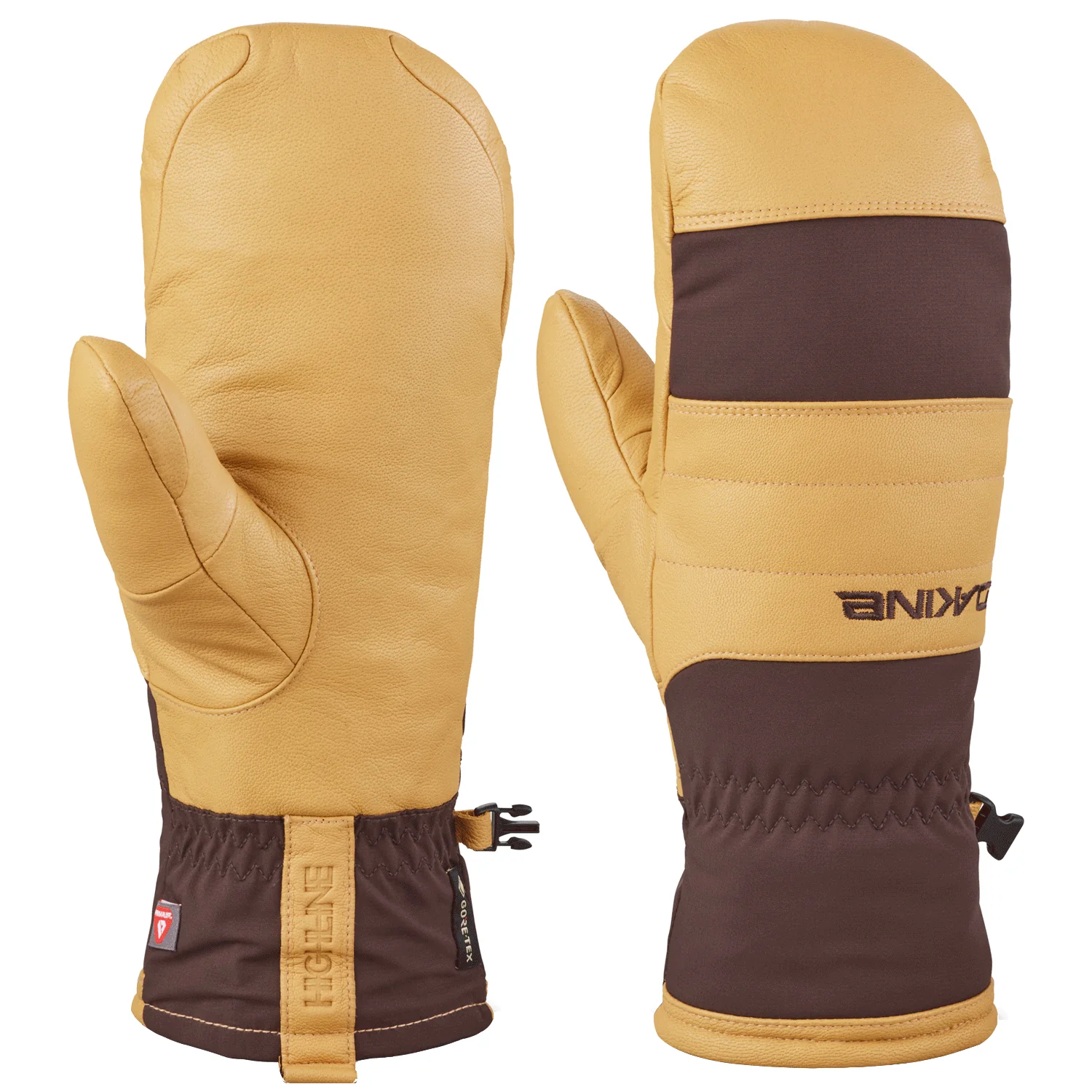 Dakine Men's Baron Gore-tex Mitt Tan - Image 3