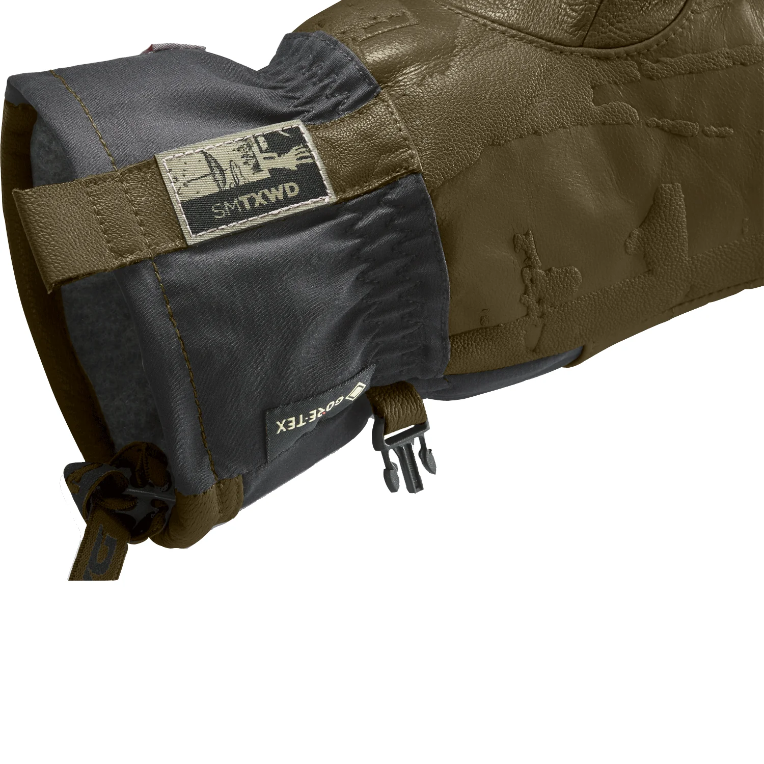 Dakine Men's Team Baron Sam Taxwood Gore-tex Mitt Dark Olive - Image 4