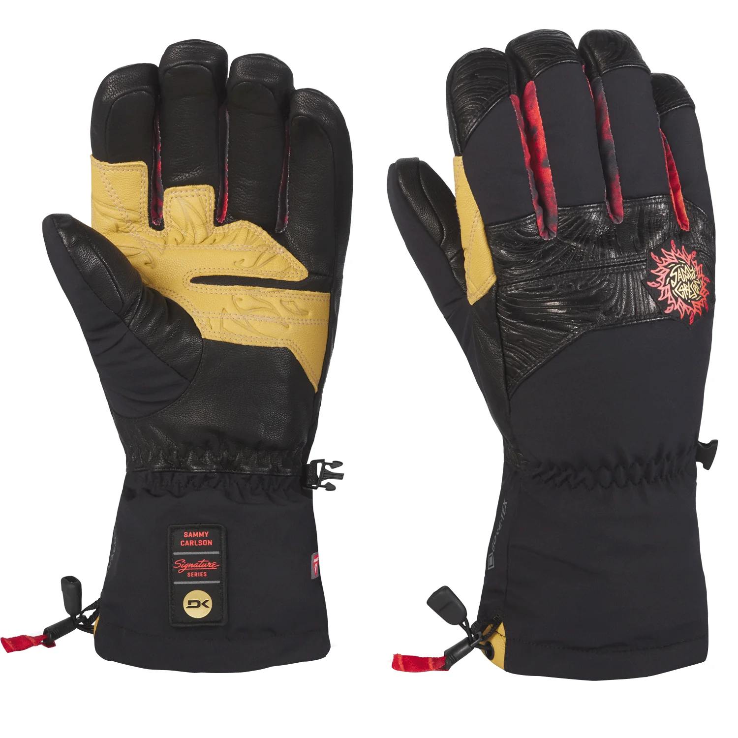 Dakine Men's Team Excursion Sammy Carlson Gore-tex Glove Black - Image 2