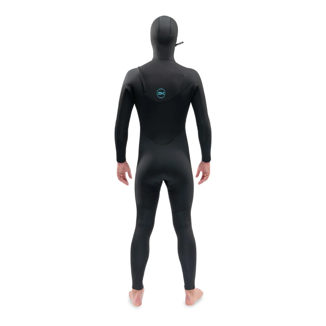 Dakine Men's Mission 5/4/3mm Chest Zip Hooded Wetsuit Black - Image 3