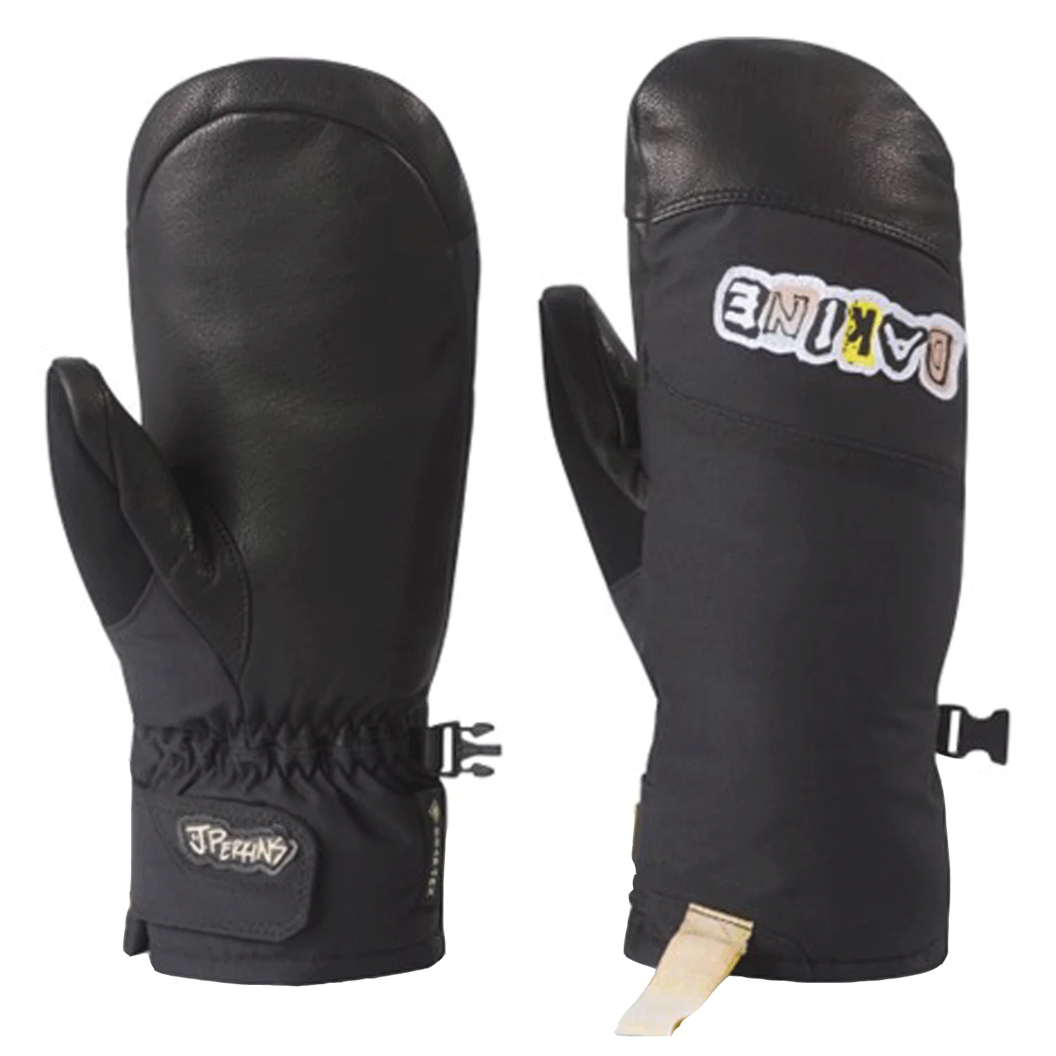 Dakine Women's Team Fleetwood Jill Perkins Gore-tex Mitt Black - Image 3