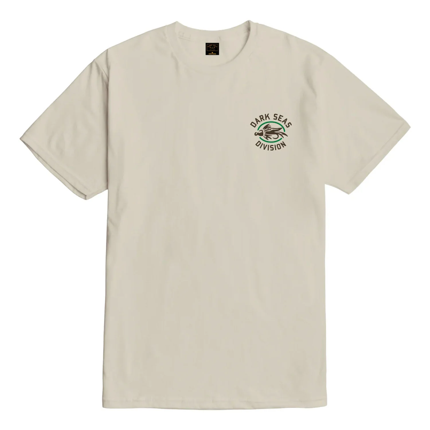 Dark Seas Men's Great Outdoors T Shirt Cream - Image 2